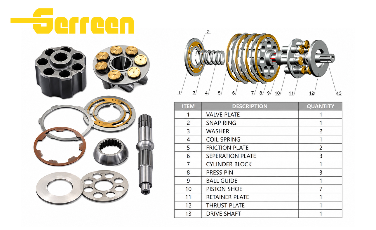 PC45R-8 60-7 SWING MOTOR 1 PC45R-8 60-7 SWING MOTOR 1