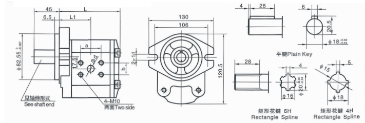 GBT-F400 Series Gear Pump pic GBT-F400 Series Gear Pump pic