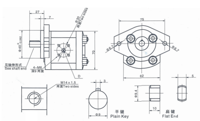 CBW-F200 Series Gear Pump pic CBW-F200 Series Gear Pump pic