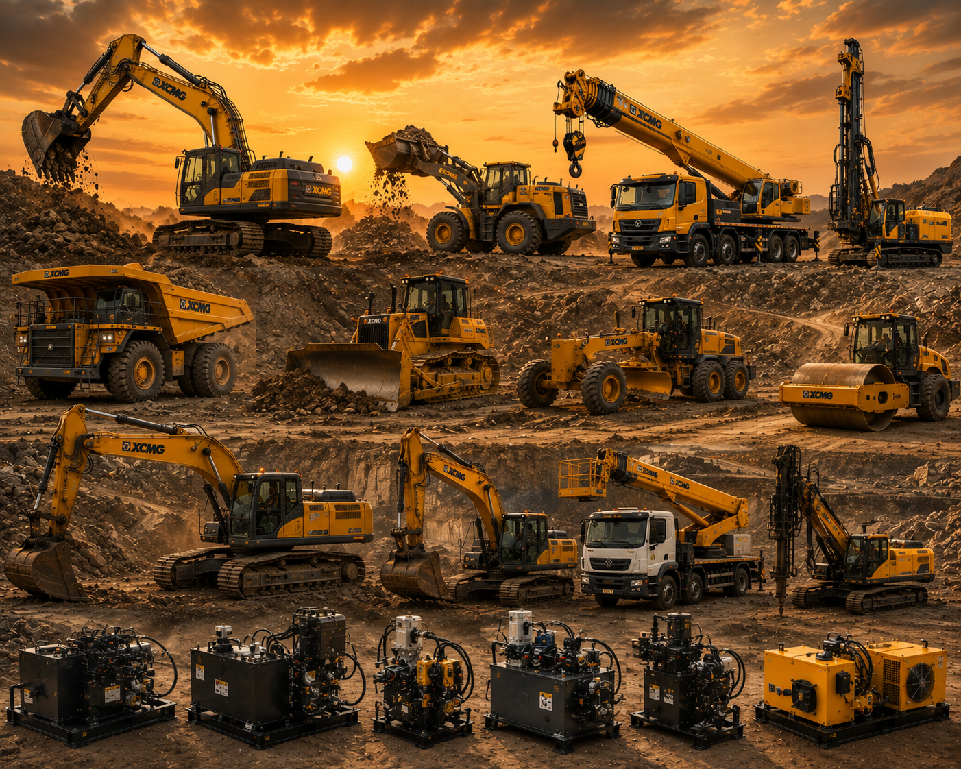 XCMG Construction Pumpare应用范围 XCMG Construction Pumpare应用范围