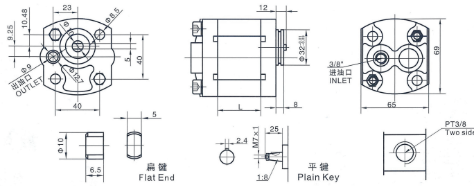 RGP-F100 Series Gear Pump pic RGP-F100 Series Gear Pump pic