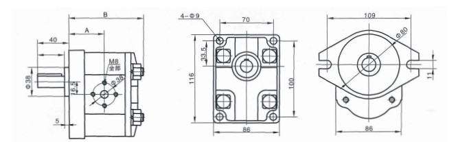CBN‑300 Series Gear Pump PIC CBN‑300 Series Gear Pump PIC