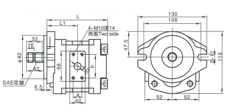 GBHZA-F Series Gear Pump pic GBHZA-F Series Gear Pump pic