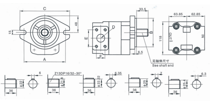 HGP-4A Series Gear Pump pic HGP-4A Series Gear Pump pic