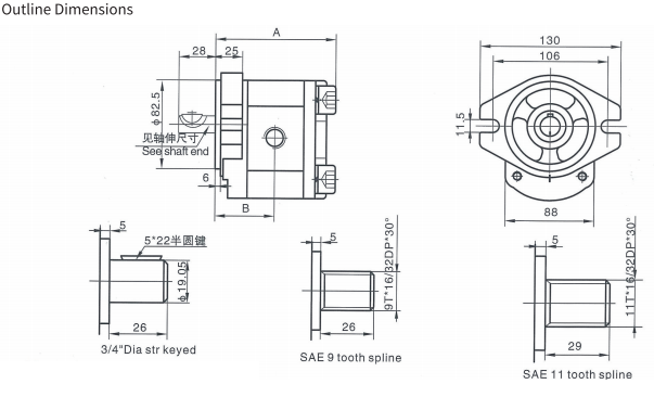CBD-F300 Series Gear Pump pic CBD-F300 Series Gear Pump pic
