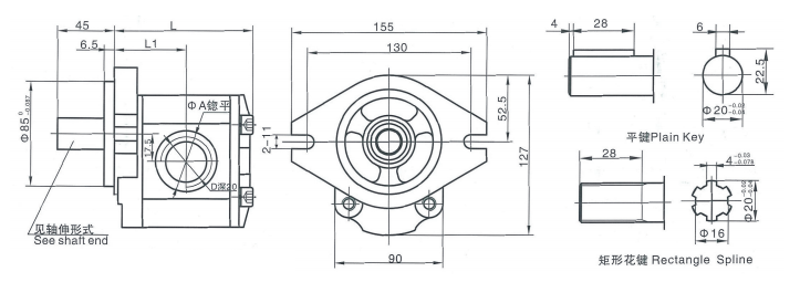 GBF-F400 Series Gear Pump pic GBF-F400 Series Gear Pump pic
