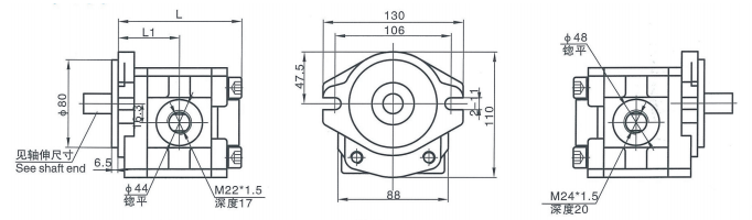 GBHC-F Series Gear Pump pic GBHC-F Series Gear Pump pic