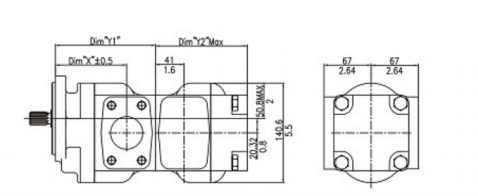PGPPGM620 Series Gear Pump