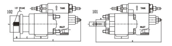 P3031 Series gear pump