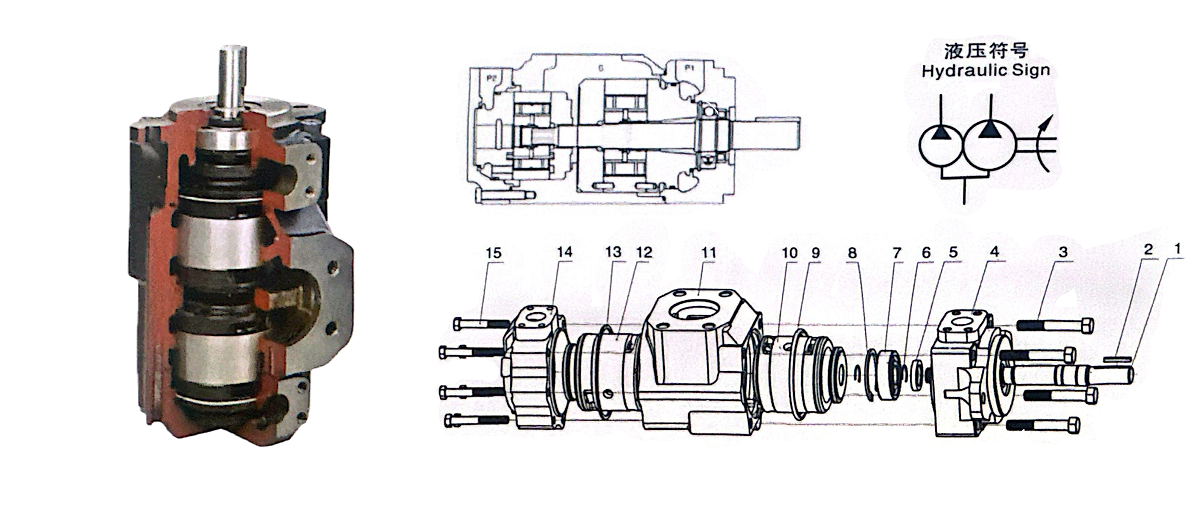 T6 T67 T7 Series-double Pumps picture
