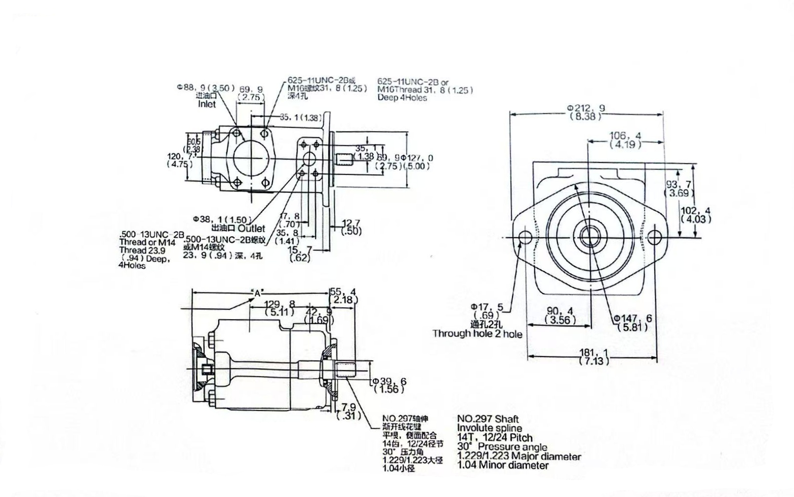 45VQT Series Vane Pump