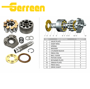 MAG-33VP-480E-2(4-5.5T TRAVEL MOTORT) Hydraulic Parts