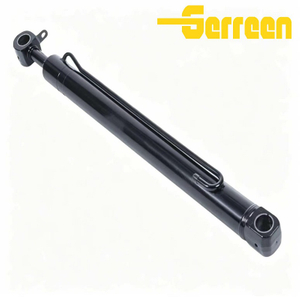 JCB Crowd Ram Cylinder 556/60422 with Shovel Reset Bracket