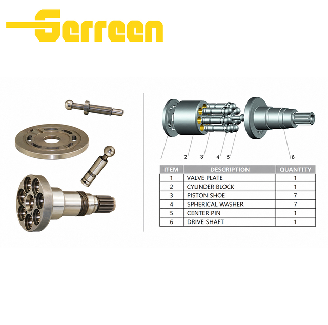 BMV75.27 Hydraulic Parts