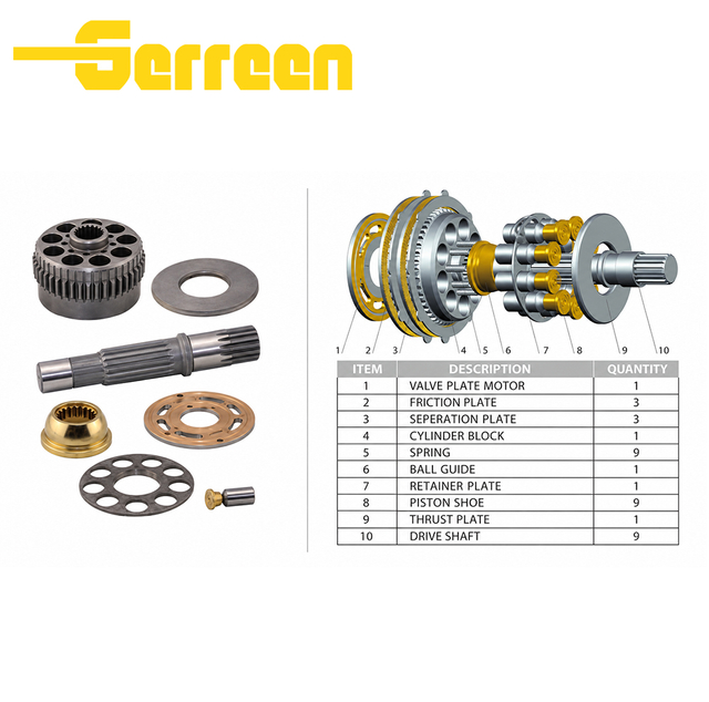 JMF-64 151-VBR 155 Hydraulic Parts