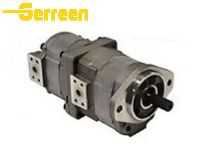 705-51-20370 Komatsu Bulldozer Double Gear Pump