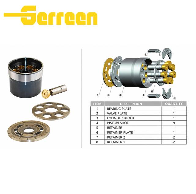 SH5V SH131 Hydraulic Parts