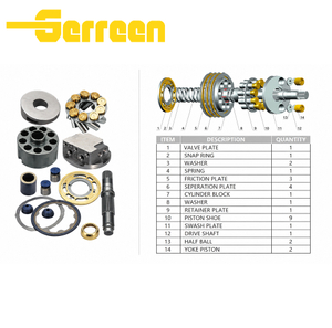 GM05VL GM06VL GM35VLPVD-2B-34 YC35-6 BOBCAT 337 CASE CS05A Hydraulic Parts