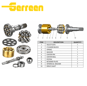 PC200-2/PC60-6 Hydraulic Parts