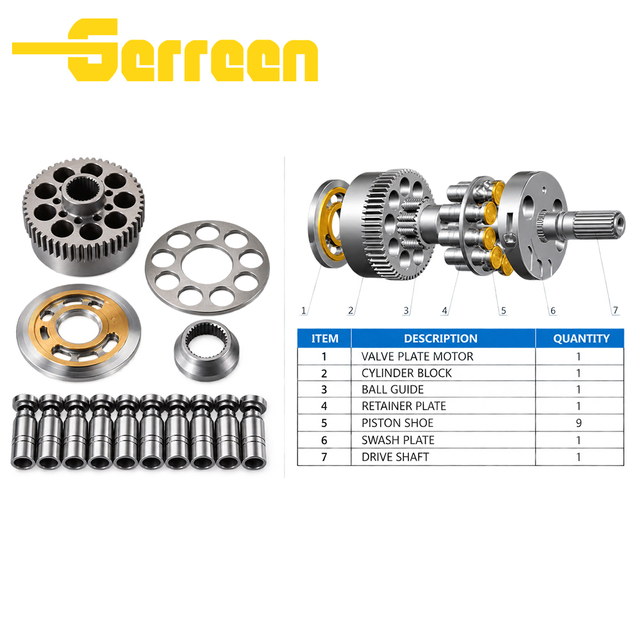 EX550-3 TRAVEL MOTOR Hydraulic Parts