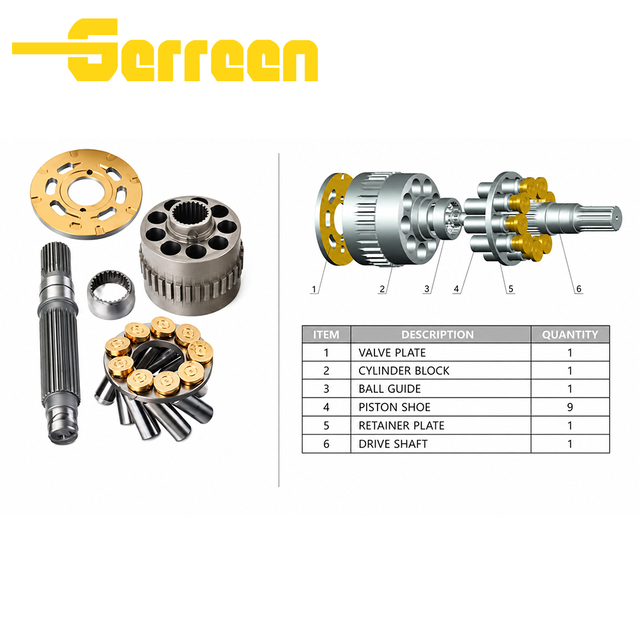 EX105-2 MOTOR/EX120-2 SWING MOTOR/EX120-5 SWING MOTOR Hydraulic Parts