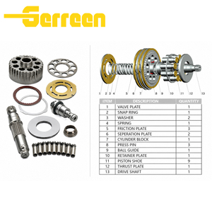 MSG-27P(KYB)/(LSGMF27/10W)/MSG-44P(KYB)/LSGMF44/10W-R21 Hydraulic Parts