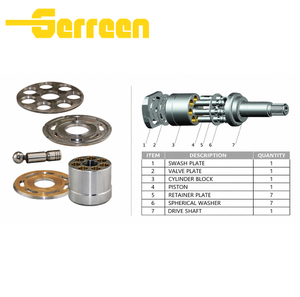 BPR140 BRP186 BRP260 Hydraulic Parts