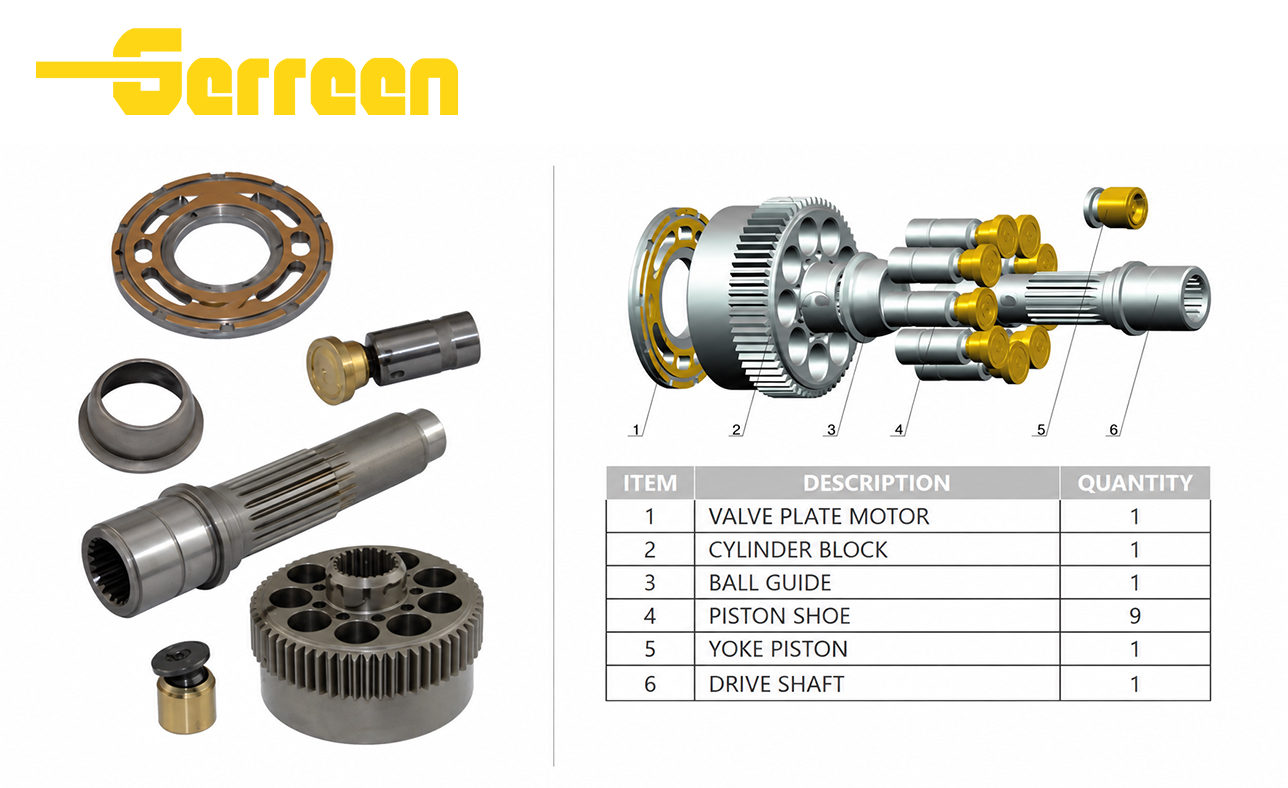 TM40VD TRAVEL MOTOR 1