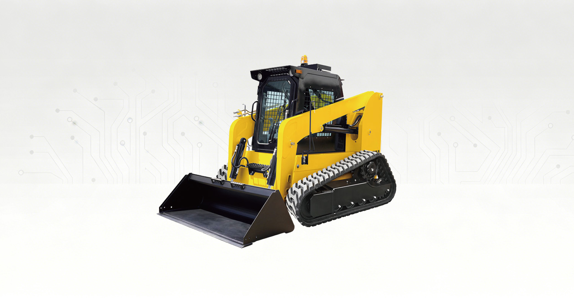 Las bombas hidr&aacute;ulicas, los motores hidr&aacute;ulicos y las v&aacute;lvulas hidr&aacute;ulicas de Green Hydraulics se utilizan en MINICARGADORAS..jpg