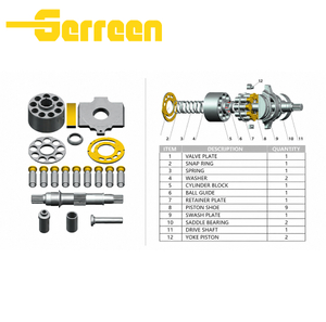 BRL100 Hydraulic Parts