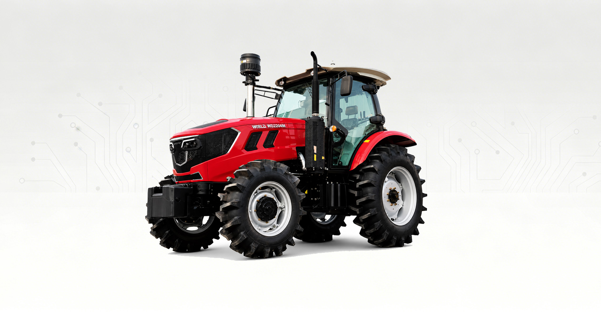 Green hydraulic pumps, hydraulic motors, and valves are used in tractors.jpg