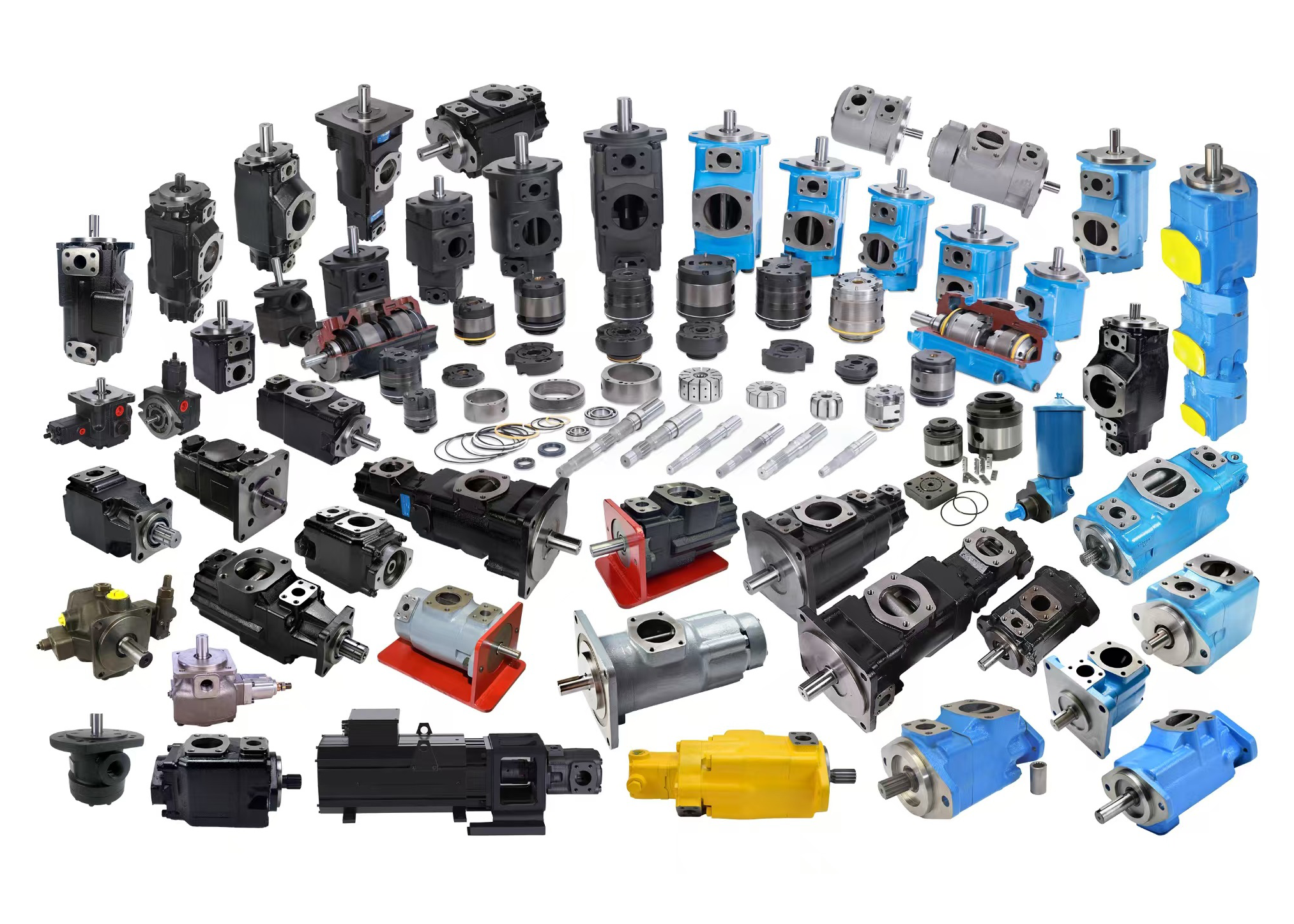 Hidrolik Kanatlı Pompalar - Yeşil Hidrolik