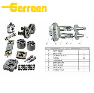 HPV091(EX200-2/3，EX120-2 PUMP) Hydraulic Parts