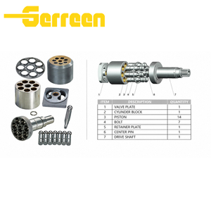 A6V28 A7V55 A7V58 A7V80 A7V107 A7V160 A7V200 A7V225 A7V250 A7V355 A7V500 Hydraulic Parts