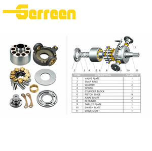KVC925 KVC930 KVC932 Hydraulic Parts
