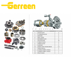 K3V63DT~180DT 280 G280 G180 K5V80~200 Hydraulic Parts